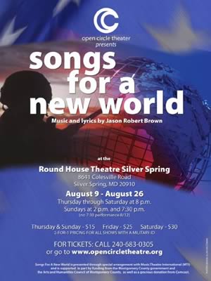 Poster for Songs for a New World